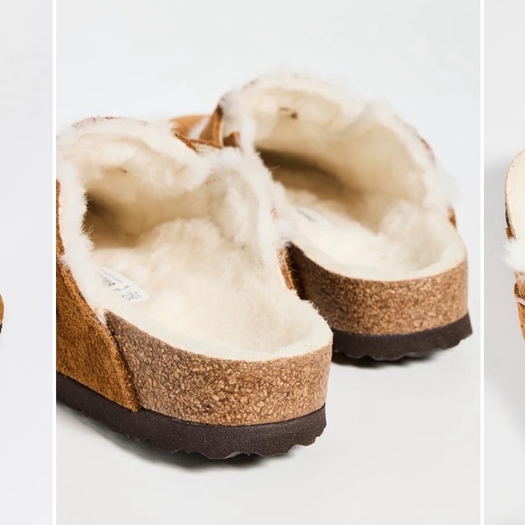 Birkenstock Boston Shearling Clogs. Size 38. - Picture 2 of 7
